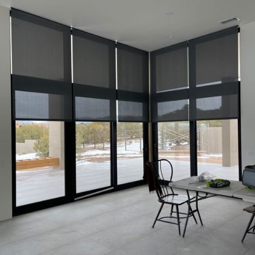 Black Roller Blinds Dubai