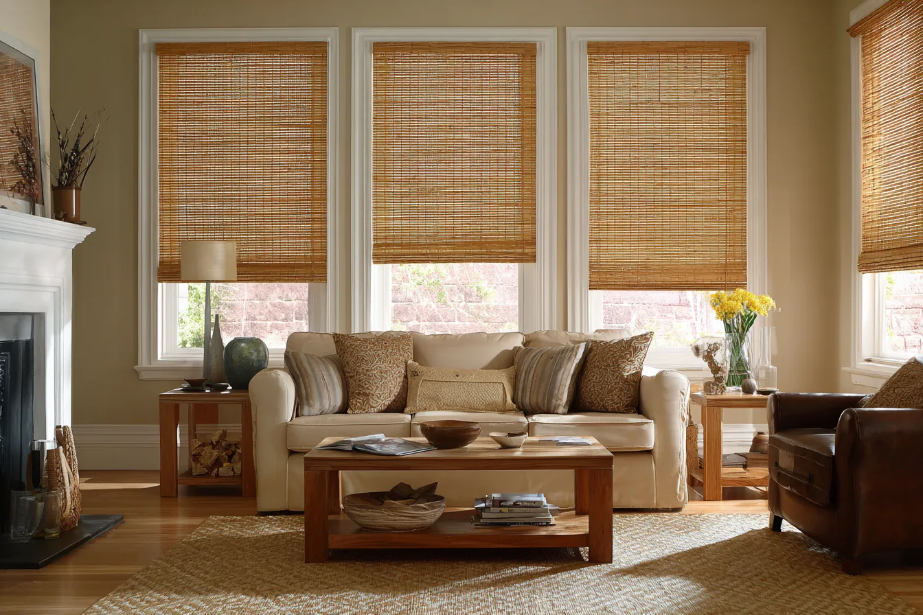 Bamboo Roller Blinds Dubai