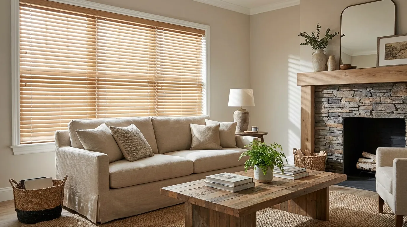 Apartment Wood Blinds Dubai