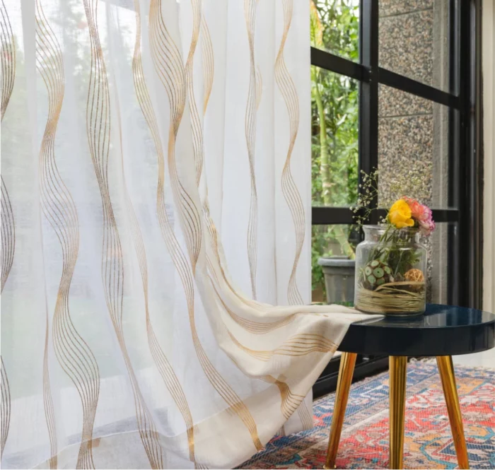 Printed Sheer Curtains Dubai