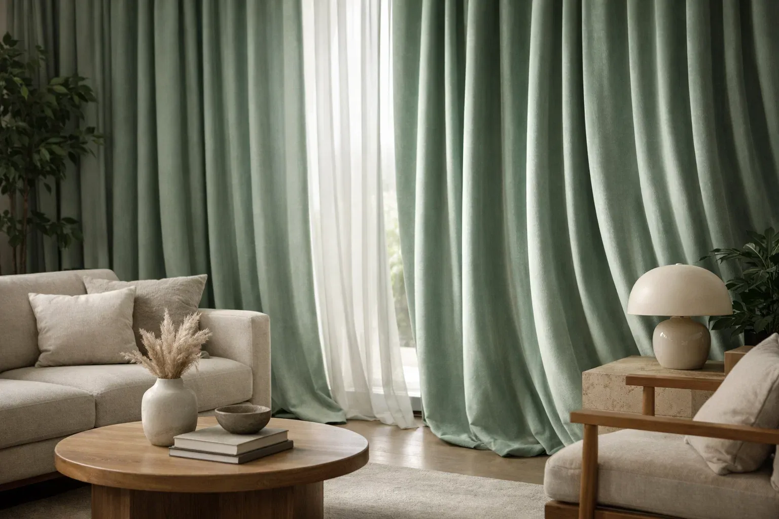Sage Green Velvet Dubai