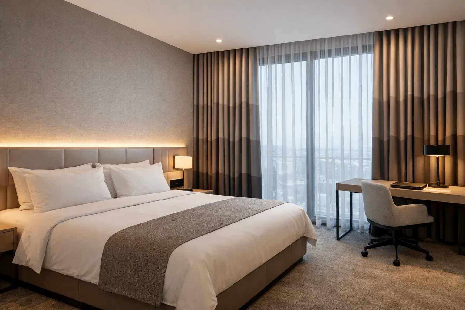 Wave Blackout Curtains Dubai