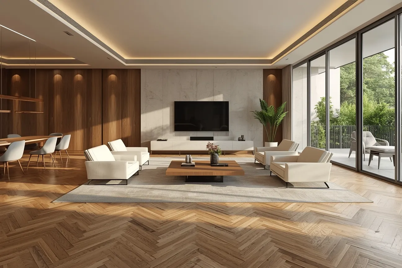 Bedroom Parquet Flooring Dubai