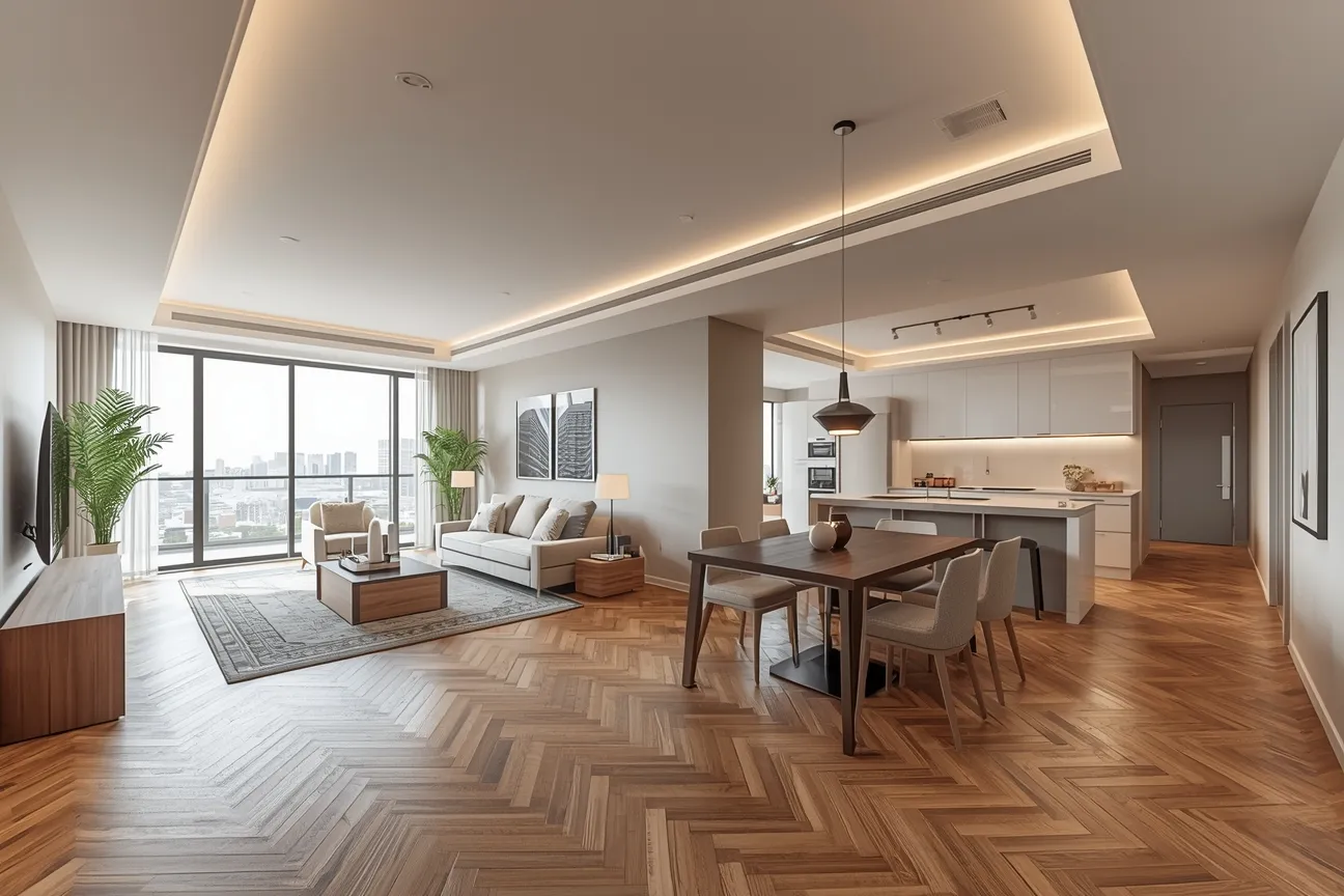 Villa Parquet Flooring Dubai
