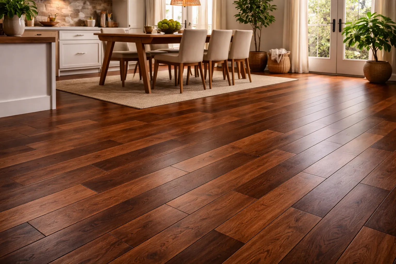Villa Wood Flooring Dubai